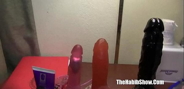  layla red takes bbc dildo freak anal lover intro